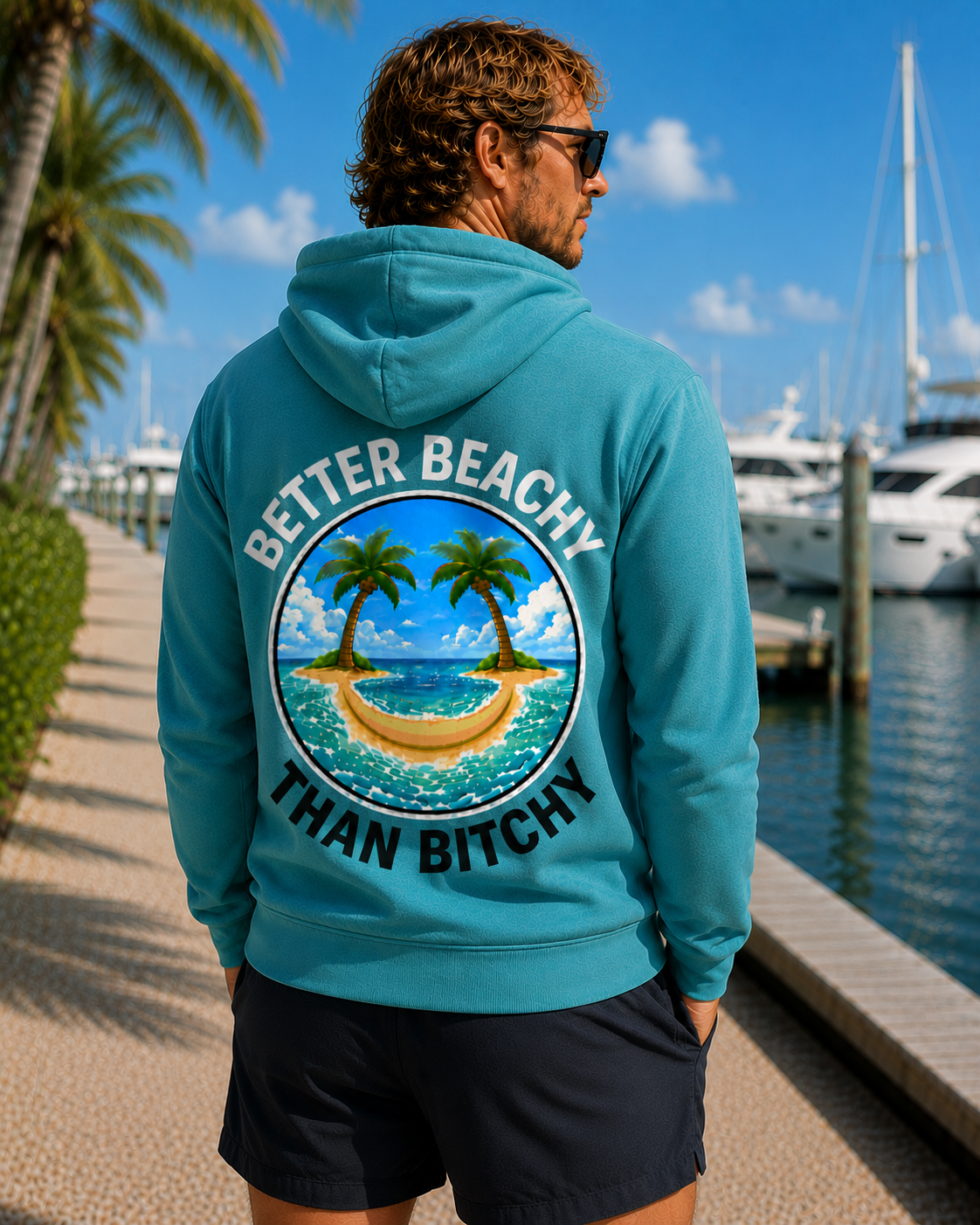 Unisex Pullover Hoodie Teal